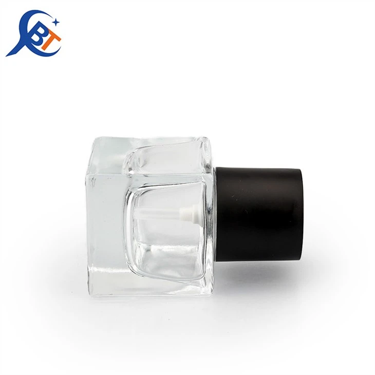 Square Transparent Liquid Foundation Bottle