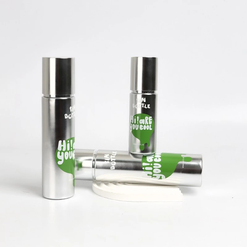 Premium Glass Bottle Cosmetic Packaging Cream Jars Electroplated & Screen-Printing 40ml, 100ml, 120ml, 30g, 50g Custom Set suppliers