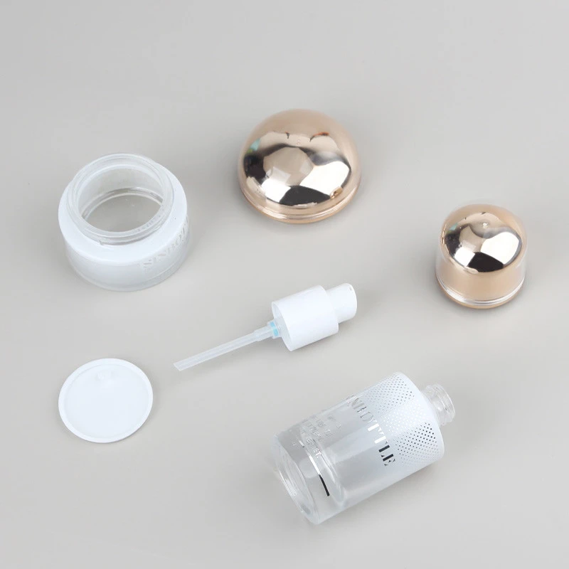 Sinbottle Customized Bionic Jellyfish Appearance Design Skin Care Product Set Bottle Luxury High End Cosmetic Packaging Set